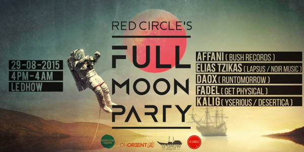 Full Moon Party à Rabat au Dhow