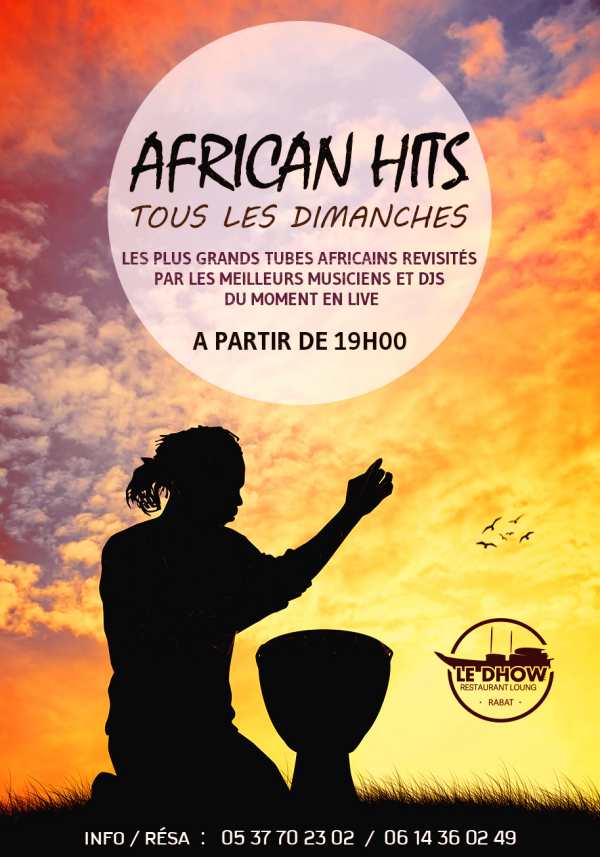 African hits au dhow à Rabat